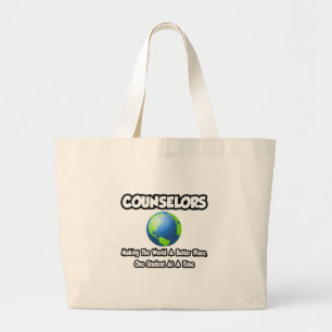 Grand Tote Bag Les conseillers...Pour un monde meilleur