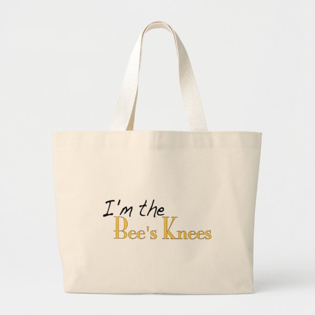 Grand Tote Bag Les genoux des abeilles (Devant)