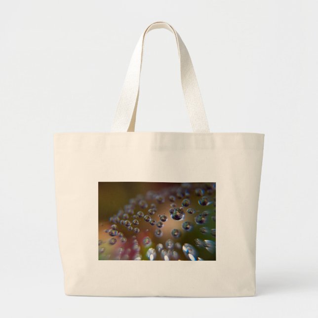Grand Tote Bag Les gouttelettes d'eau - L'eau en mouvement (Devant)