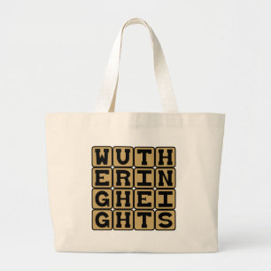 Grand Tote Bag Les Hauts de Hurlevent, roman d'Emily Brontë