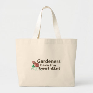 Grand Tote Bag Les jardiniers ont la meilleure chemise !