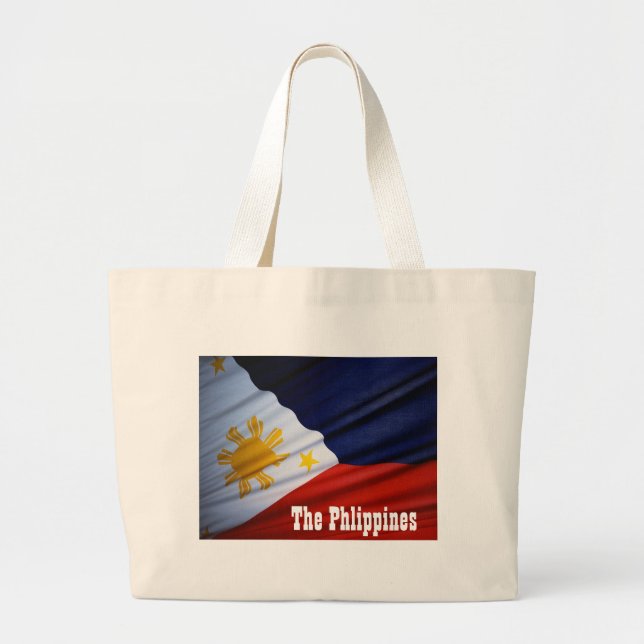 Grand Tote Bag Les philippines (Devant)