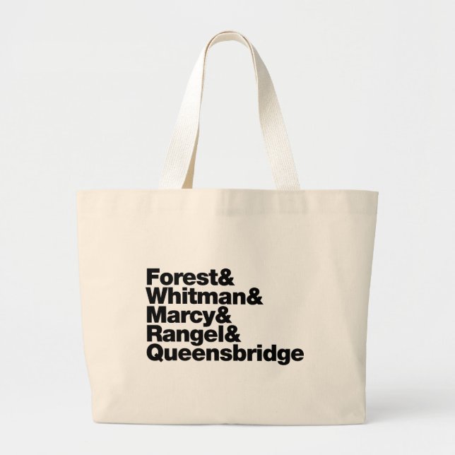 Grand Tote Bag Les projets (Devant)