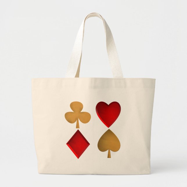 Grand Tote Bag Les quatre costumes (Devant)