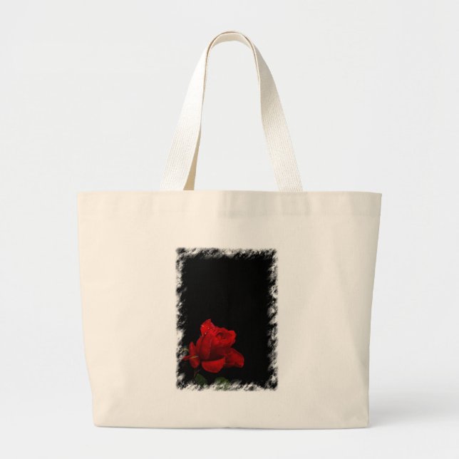 Grand Tote Bag Les roses sont rouges (Devant)