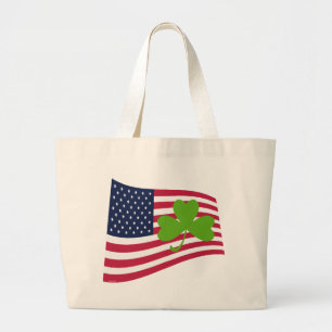 GRAND TOTE BAG LES SHAMROCK-ETATS-UNIS