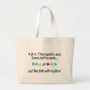 Grand Tote Bag Les thérapeutes d'aba sont les personnes