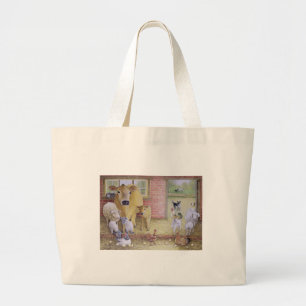 Grand Tote Bag Les vieux jours