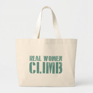 Grand Tote Bag Les vraies femmes grimpent