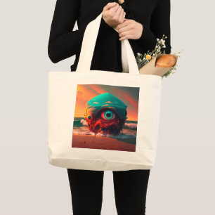 Grand Tote Bag Les yeux sanglants
