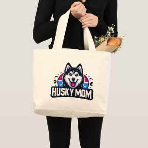 Grand Tote Bag L'esprit sibérien : nourrir l'amour comme une mama