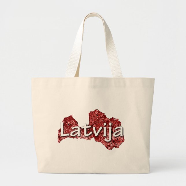 Grand Tote Bag Lettonie (Devant)