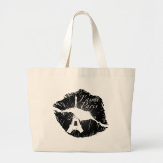 Grand Tote Bag Lèvres de J'aime Paris