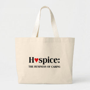 Grand Tote Bag L'hospice est dans les affaires des soins de