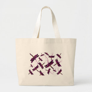 Grand Tote Bag Libellules Fantaisistes