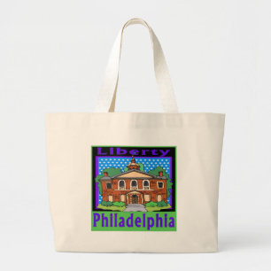 Grand Tote Bag Liberté Hall de Philadelphie