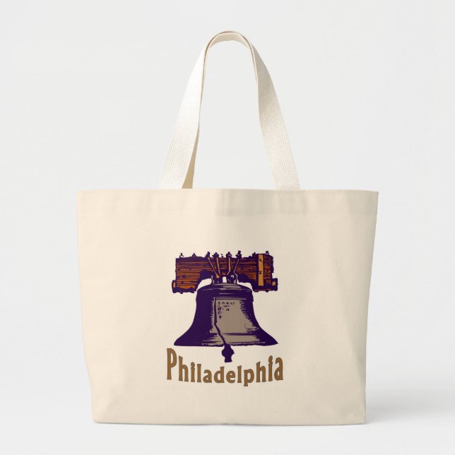 Grand Tote Bag Liberty Bell Philadelphie (Devant)