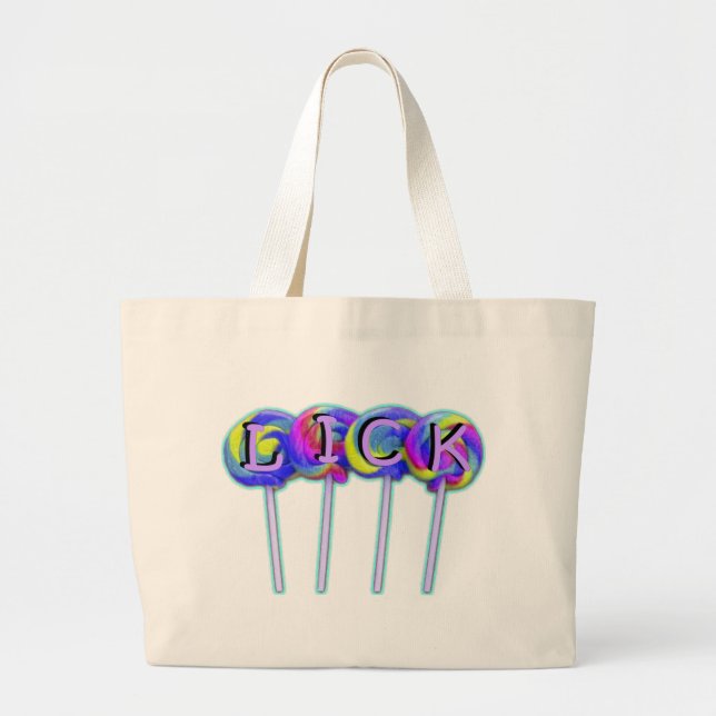 Grand Tote Bag Lick (Devant)