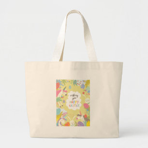 Grand Tote Bag licorne de pâques