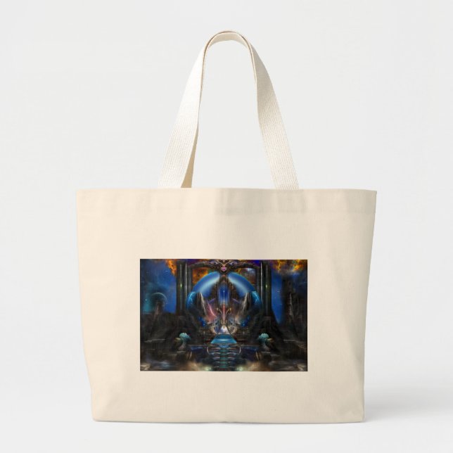 Grand Tote Bag Light Of Ancient Wisdom (Devant)