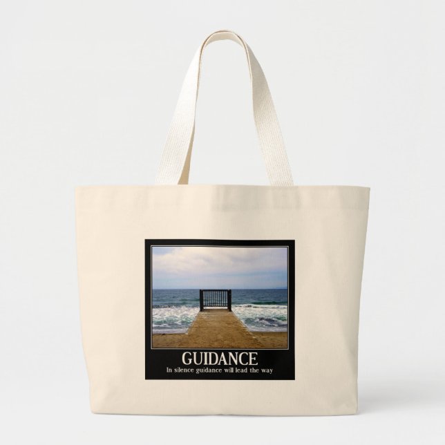 Grand Tote Bag Ligne directrice (Devant)