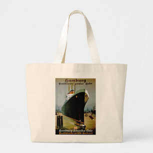 Grand Tote Bag Ligne Hambourg-Amerika
