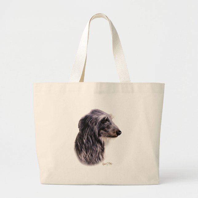 Grand Tote Bag Limier écossais (Devant)