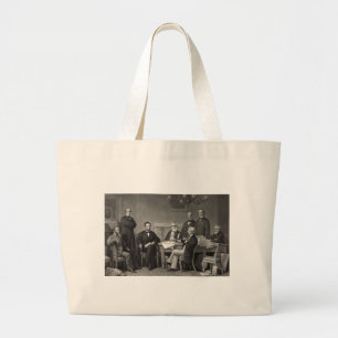 Grand Tote Bag Lincoln Lecture de la proclamation d'émancipation