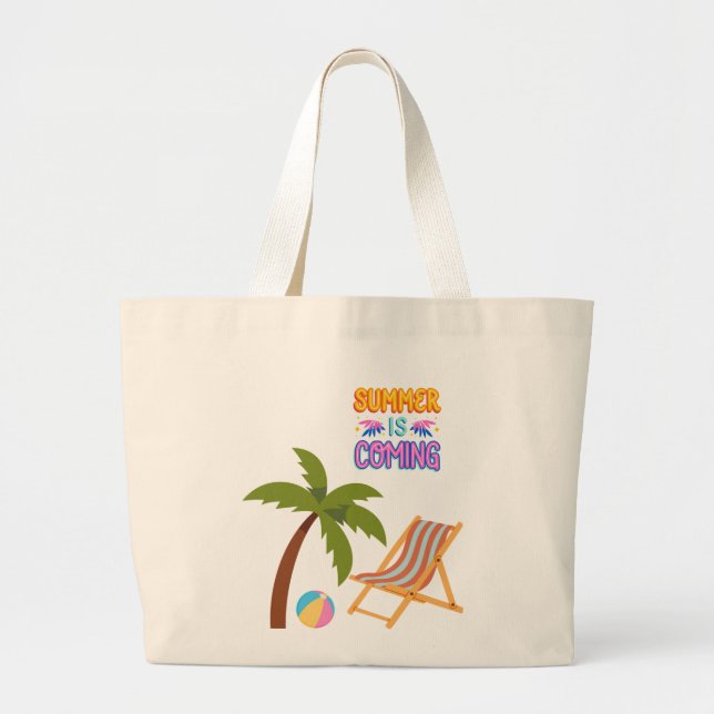 Grand Tote Bag Lindo bolso, comodo y alegre  (Devant)
