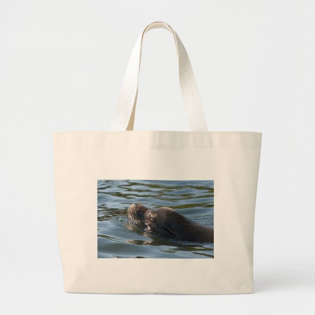 Grand Tote Bag Lion de mer (Devant)