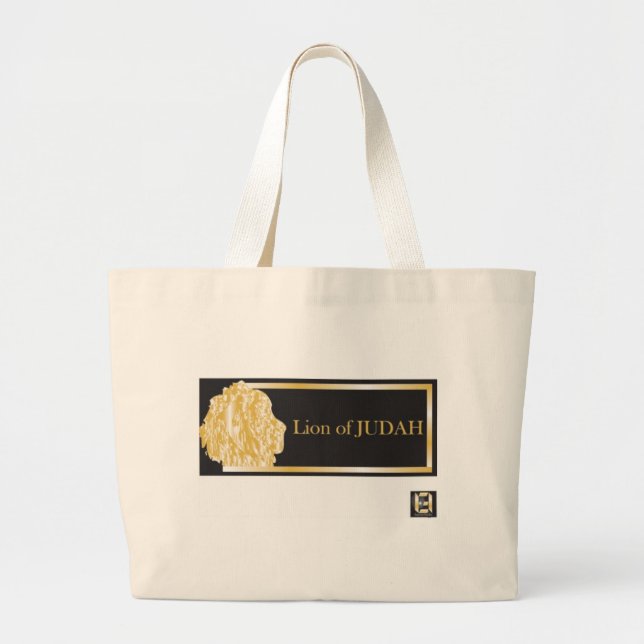 Grand Tote Bag lion du judah 4.psd (Devant)