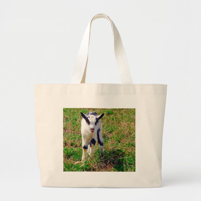 Grand Tote Bag Little Spot Le bébé chèvre (Devant)