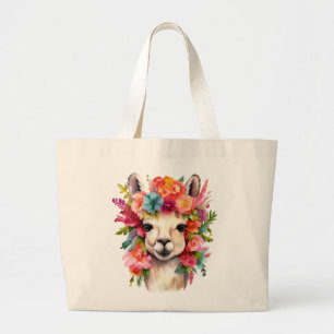 Grand Tote Bag Llama Jumbo Fourre-tout