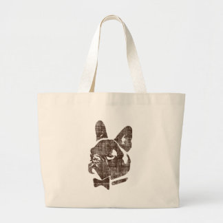 Grand Tote Bag Logo de cru de CHIEN de CLUB