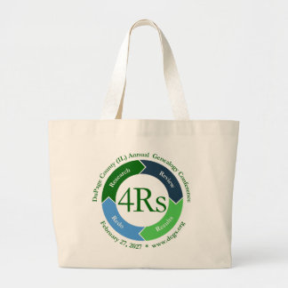 Grand Tote Bag Logo de la conférence DCGS 2027