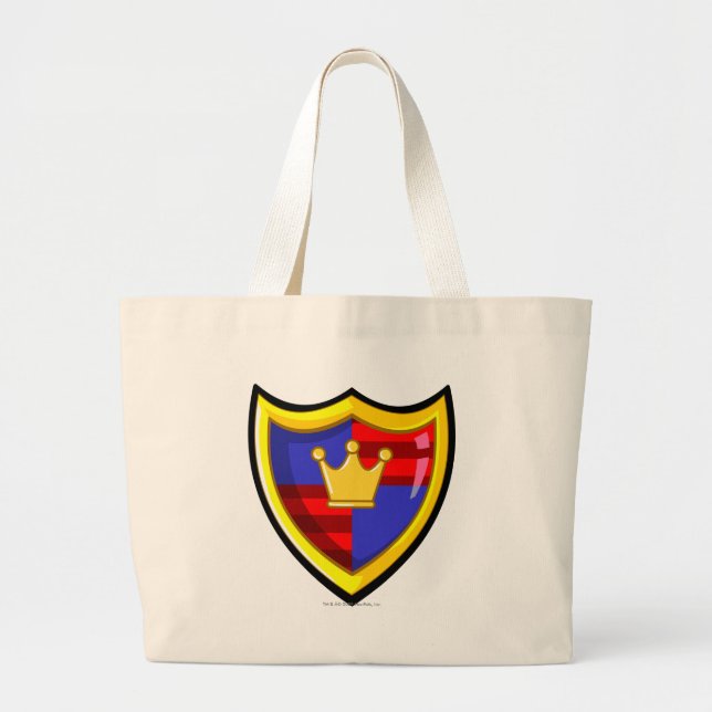 Grand Tote Bag Logo de Meridell d'équipe (Devant)