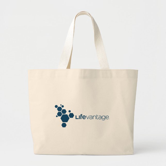 Grand Tote Bag Logo d'entreprise de LifeVantage (Devant)