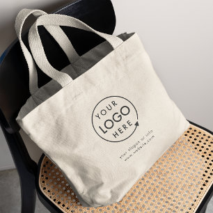 Grand Tote Bag Logo d'entreprise   Entreprise moderne promotionne