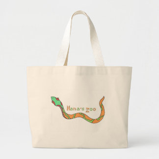 Grand Tote Bag Logo du zoo de Hana
