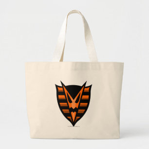 Grand Tote Bag Logo hanté par équipe en bois