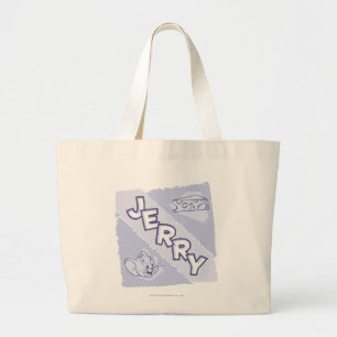 Grand Tote Bag Logo Jerry Blue Cheese