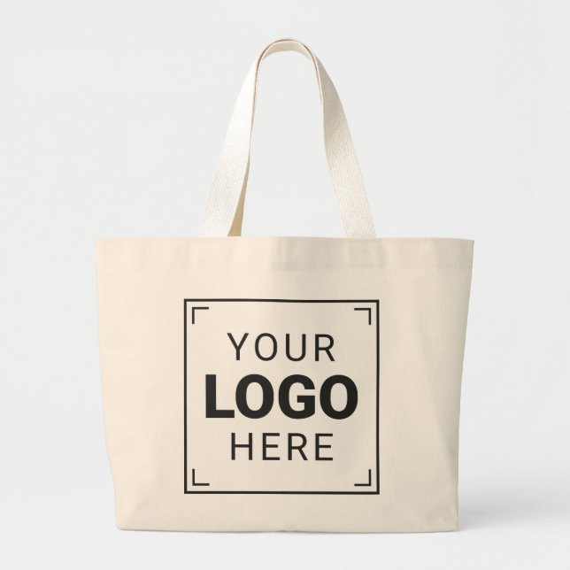 Grand Tote Bag Logo Marque (Devant)