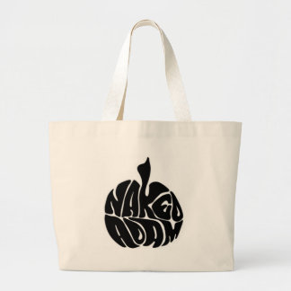Grand Tote Bag Logo noir Adam nu