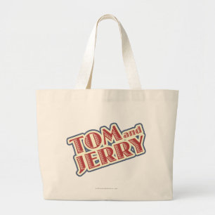 Grand Tote Bag Logo Tom et Jerry