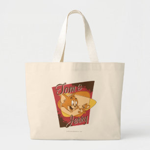 Grand Tote Bag Logo Tom et Jerry 2