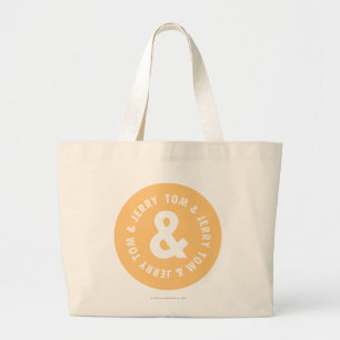 Grand Tote Bag Logo Tom et Jerry Round 5