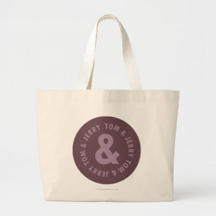 Grand Tote Bag Logo Tom et Jerry Round 9
