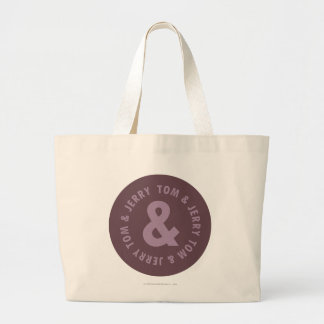 Grand Tote Bag Logo Tom et Jerry Round 9