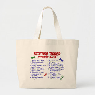 Grand Tote Bag Lois 2 de propriété de TERRIER d'ÉCOSSAIS