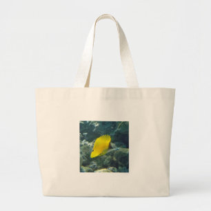 Grand Tote Bag Longs poissons de papillon de nez